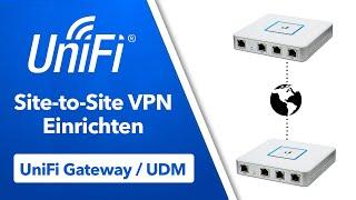 UniFi Site-to-Site VPN einrichten - zwei entfernte Netzwerke verbinden