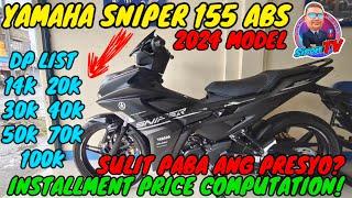 YAMAHA SNIPER 155 ABS | INSTALLMENT PRICE | 2024 MODEL | PRICE AND SPECS 2024