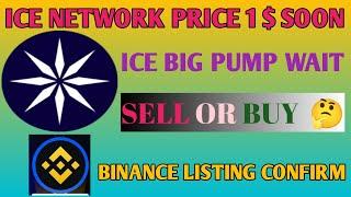 ice network price prediction || ice network binance listing soon || ice network price 1$ soon