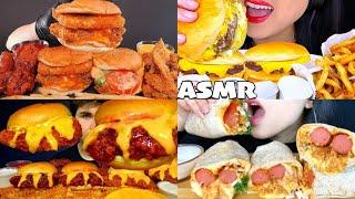 ASMR Fast Food Mukbang Compilation 40 | Fast Food Asmr | Satisfying eating sounds