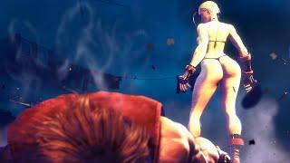 Street Fighter 6: Ken Regrets Burning Cammy's Clothes.