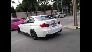 Armytrix Exhaust BMW F30 320i Full Acceleration at Redline Auto