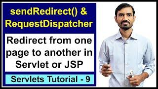 #9 sendRedirect() method || RequestDispatcher - Include vs Forward || Servlet and JSP Tutorial