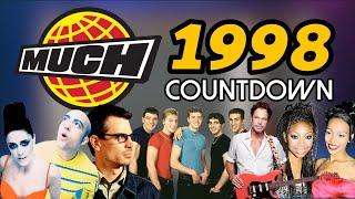 All the Songs from the 1998 MuchMusic Countdown