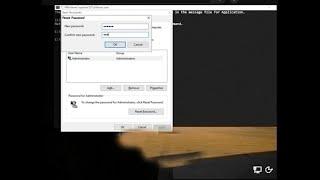 How To Reset Forgotten Password Administrator Account Windows 10
