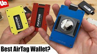 Never Lose Your Wallet! AVIATOR Aluminum AirTag Wallets are GENIUS  (Full Review)