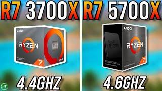 Ryzen 7 3700X vs Ryzen 7 5700X - One Generation Difference