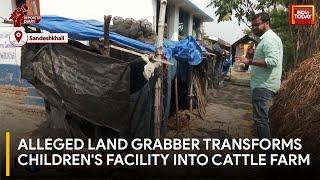 Former TMC Gram Panchayat Pradhan Accused Of Land Grabbing, Converts ICDS Centre Into Cattle Farm