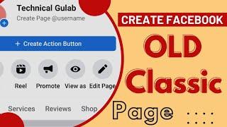 How to create Facebook classic Page 100% | Facebook Old Classic Page Create | Classic Page Create