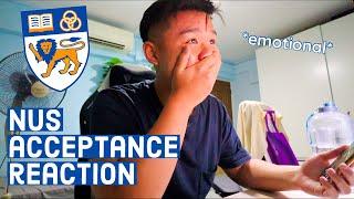 University Acceptance Reaction (NUS Medicine) *dream come true ?!?*