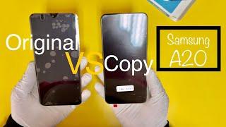 Samsung A20 Screen Original VS Copy