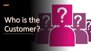 Who is the customer?