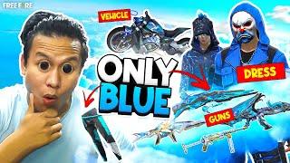 Only Blue  Challenge in Solo Vs Squad Br Ranked Mode  Tonde Gamer - Garena Free Fire Max