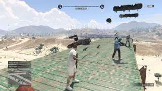 Grand Theft Auto V snipers v stunters quick scope