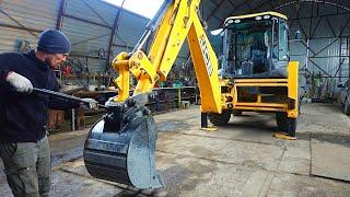 JCB 3CX  Быстросъем ковша экскаватора #JCB