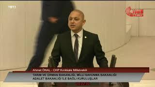 AHMET ÖNAL 2022 YILI BÜTÇE GÖRÜŞMELERİ