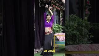 Girl Dancing video Clip 9️⃣ ! Turn to Belly Dance Princess ! #subscribe #zmstudio #girldance