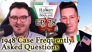 1948 Cases FAQ - Italian Citizenship FAQ n.5