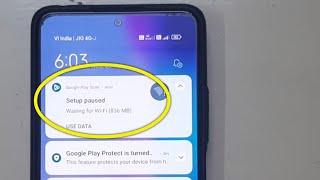 Setup Paused Kya Hai | Setup Paused Waiting For Wifi | Setup Paused Waiting For Wifi Problem