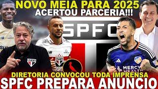 MARAVILHOSO!!! SPFC PREPARA GRANDE ANÚNCIO! PARCERIA FECHADA | RAFINHA FICA? | LUCIANO ACOSTA E+