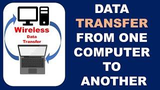 How to transfer Data from One Computer to another (Wirelessly) #hacks #tricks #shorts