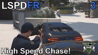 GTA 5 Roleplay | LSPDFR | High Speed Chase!