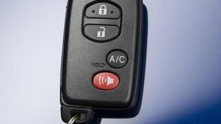 Accessing the Battery on a Toyota Prius 2010-2012 Fob Keyless Entry