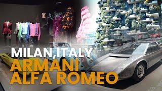 Milan's Design Icons: Armani & Alfa Romeo Museums