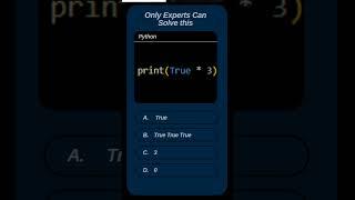 Only Coding Masters Can Solve This!  Write Your Answer in the Comments! python exercise 15 #shorts