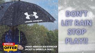 Don’t let rain stop play with this Under Armour Golf waterproof offer!