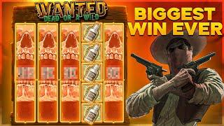 4 VS's On WANTED DEAD OR A WILD SLOT!! (BIGGEST WIN)