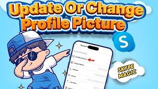 How to Update or Change Profile Picture in Skype 2024 (Skype Mastery)