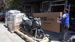 unboxing 2020 YAMAHA XMAX TECHMAX 300cc