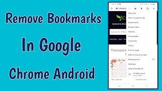 How to Remove bookmarks on Google chrome | How to delete bookmarks on google chrome in android phone