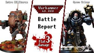 Astra Militarum vs. Space Wolves (Space Marines) Warhammer 40k Battle Report 2000pt (GER)