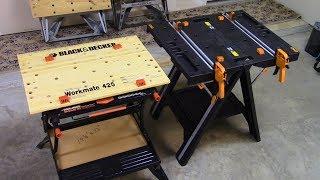 Workmate 425 vs Worx Pegasus Workbenches