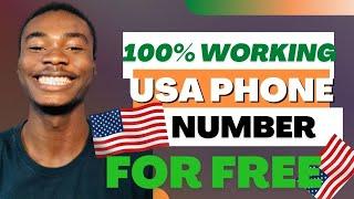 How To Get Free USA  Phone Number for  SMS and OTP Verification