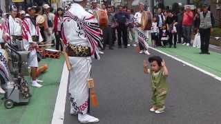 ゆうま君　いなせ連　草加宿場まつり Japanese traditional dance, AWA-ODORI