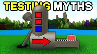 FREE POTION MACHINE!? (Myth Testing) | Build a boat for Treasure ROBLOX