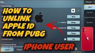 How To Unlink /Remove Apple ID From Pubg Mobile