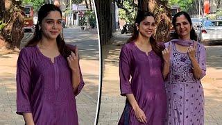 Munjya Actress Sharvari Wagh Casts Her Vote With Mom For Maharashtra Elections 2024 | Lehren TV