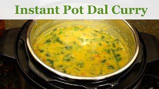 Instant Pot Dal Curry Recipe