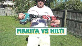 Makita 18v Autofeed Drywall Screw Gun VS Hilti 22v Drywall Collated