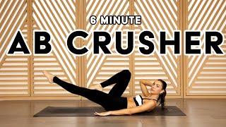 6 MIN AB CRUSHER// Strong core// No equipment // Sami Clarke