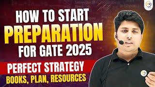 GATE 2025 Preparation | Ideal Preparation Strategy | Books, Plan, Resources | By Santosh Sir