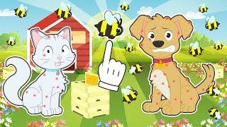 BABY PETS  How to cure bee attack stings