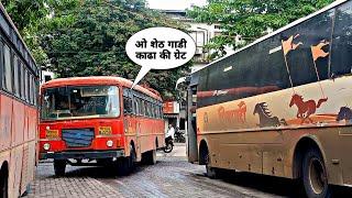 MSRTC Continue Buses at Khopat Thane|Vandana Talkies Bus Stand|Pune-Nagar-Satar-Konkan-Kolhapur