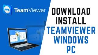 How to download TeamViewer on windows 10 (2023) | Install TeamViewer on PC/Laptop
