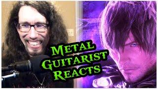 Pro Metal Guitarist REACTS: FFXIV "Who Brings Shadow" with Official Lyrics (Hades Theme)