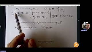 BC Calc   7.4 Euler's Method and revisit L'Hopital's Rule (log differentiation)